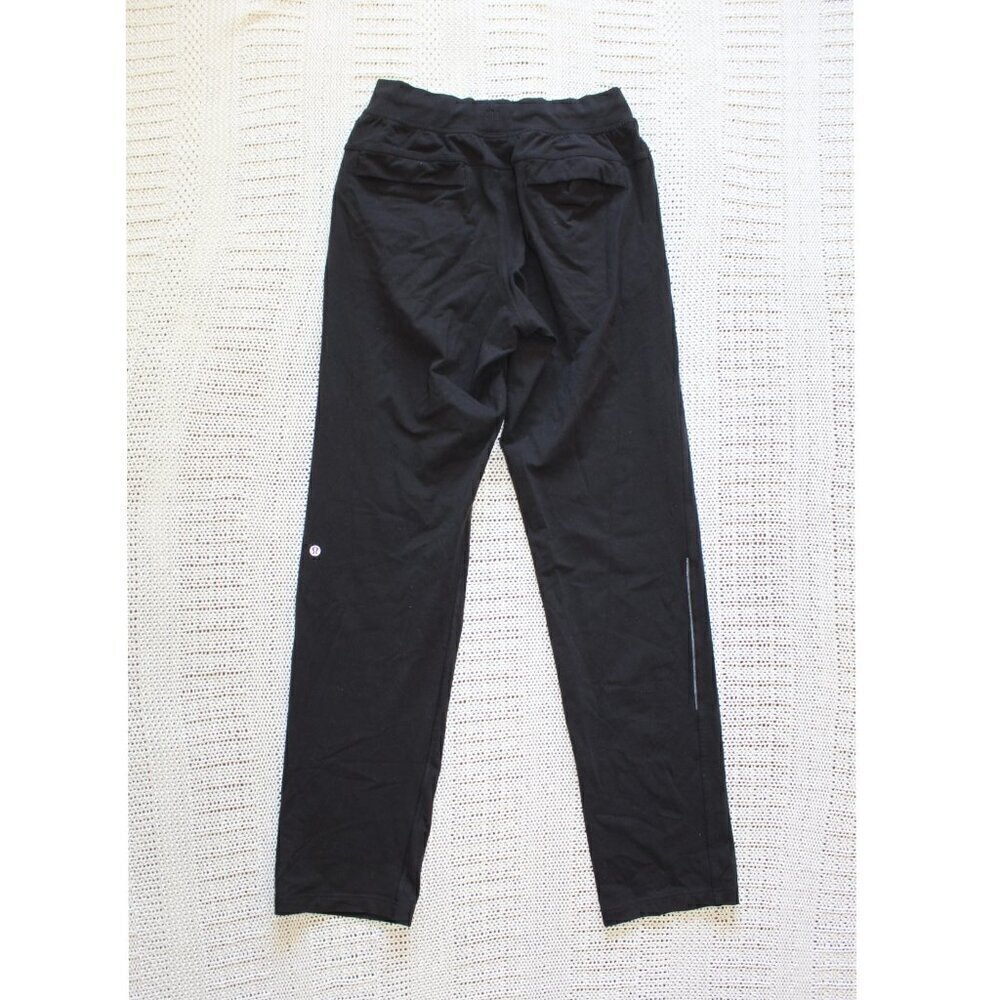 Lululemon Discipline Black Men Pants Size Small Drawstring Pockets Sporty Casual